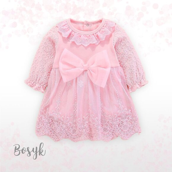 Victoria Sweet Dream Dress-Set- Dress for Baby Girls -Elegant Dresses for Baby - Picture 2 of 8